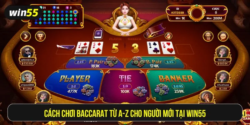 Cách chơi Baccarat